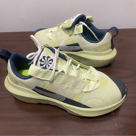 Nike Crater Impact Unisex Running Shoes GS Green/White DB3551-310 6.5Y Women’s 8 - Picture 2 of 6
